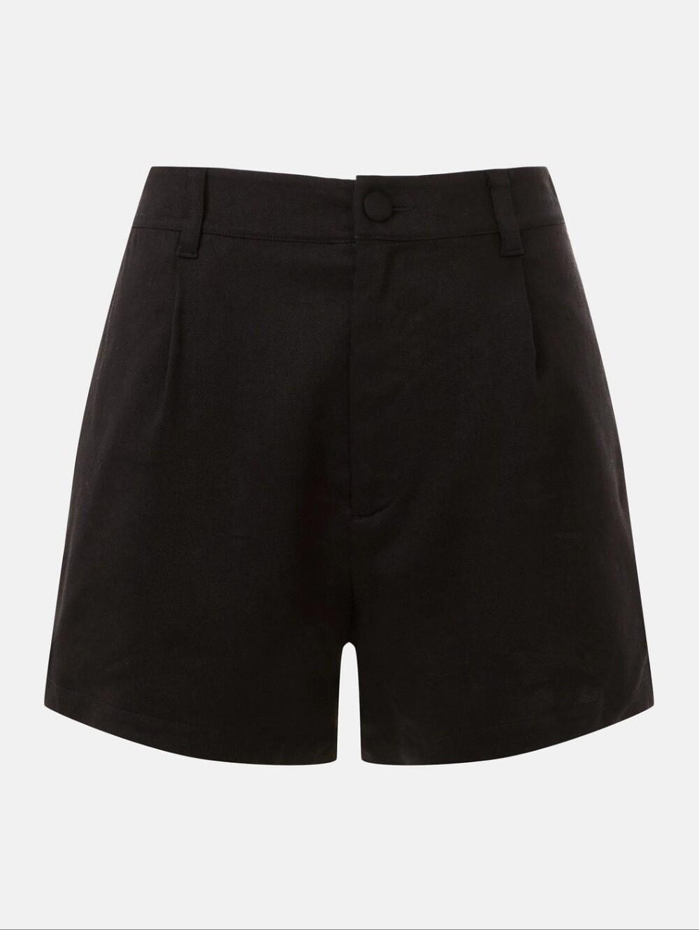 Onia Stretch Linen Shorts Linen Black Size 6